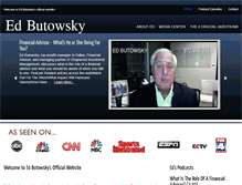 Tablet Screenshot of edbutowsky.com